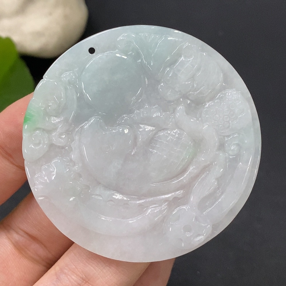 F29322759 JadeitePendant Total Weight Approx. 15.9g