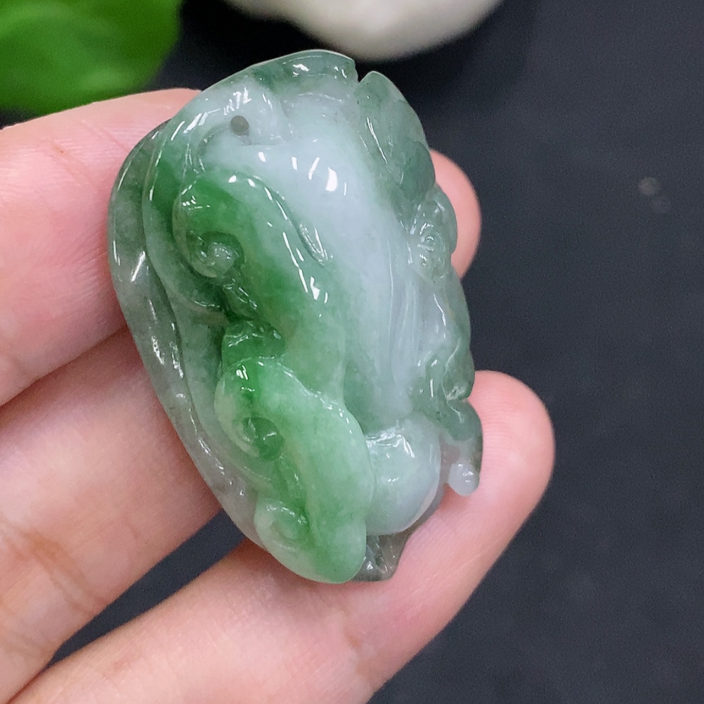 F32801961 Jadeite Pendant Total Weight Approx. 18.3g