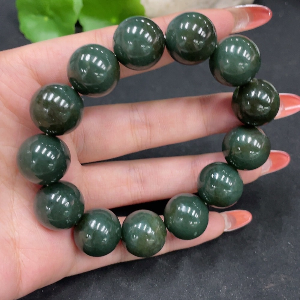 H35112809 Hetian Jade Bracelet, Approx. 16mm, Total Weight Approx. 83.5g