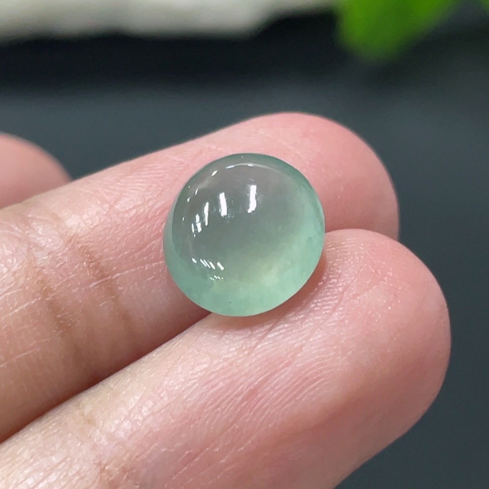 F28259826 Jadeite Cabochon Total Weight Approx. 0.8g