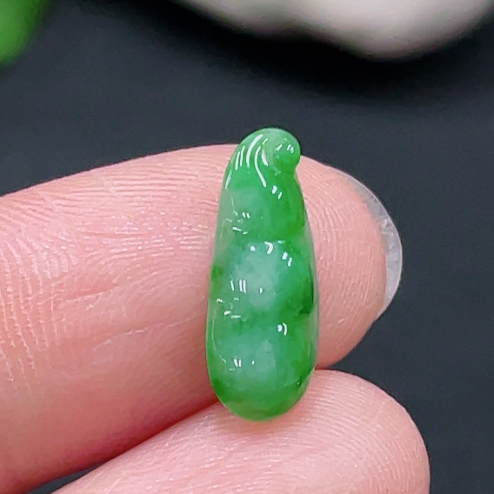 F25927915 Jadeite Fudou Inlay Piece