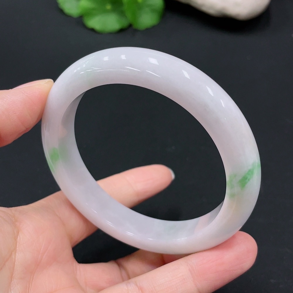 F25907598 Jadeite Round Bracelet Size 59.4 Total Weight Approx. 66.98g