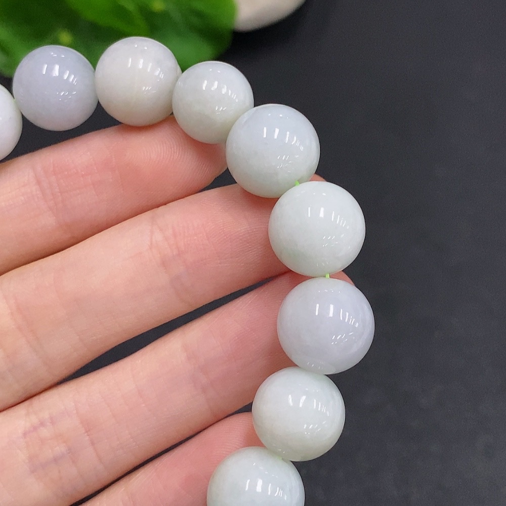 F33831088 Jadeite Bracelet Total Weight Approx. 51.6g Size 12.1mm