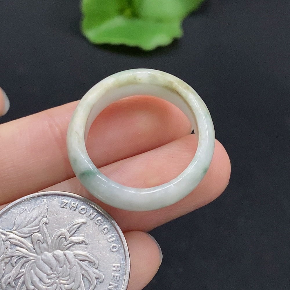 F32786857 Jadeite Ring Size 19 Total Weight Approx. 3.77g