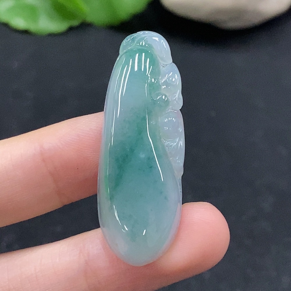 F34963744 Jadeite Pendant Lucky Melon Total Weight Approx. 6.82g