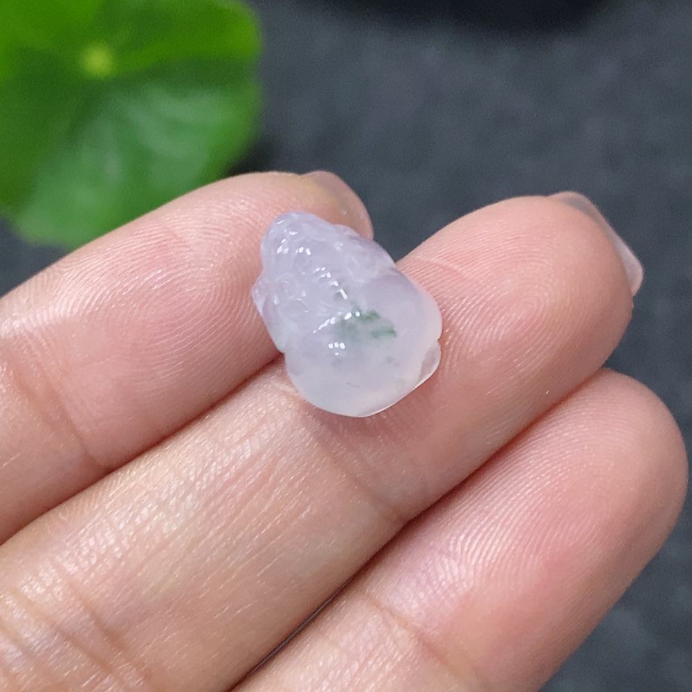 F34998199 Jadeite Inlay Total Weight Approx. 1.3g