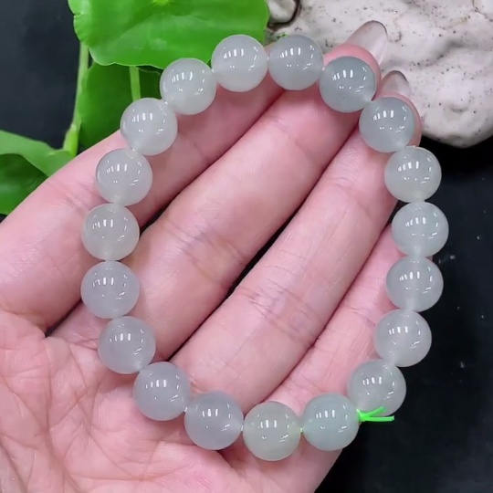 F34985012 Jadeite Bracelet Total Weight Approx. 31.08g Size 10mm