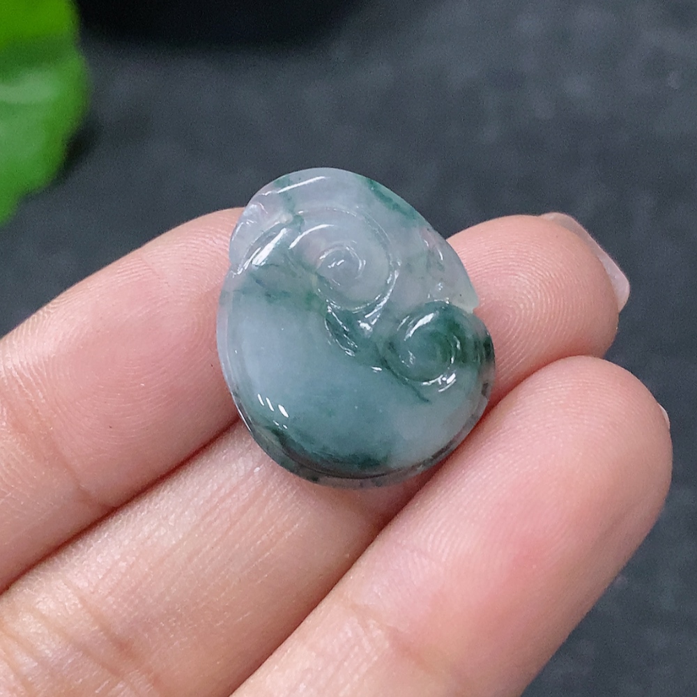F34977198 Jadeite Pendant Ruyi Total Weight: 2.03g