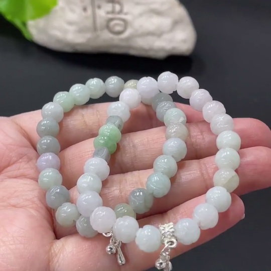 F34999427 Jadeite Bracelet Approx.7mm Accessories Non-Gold