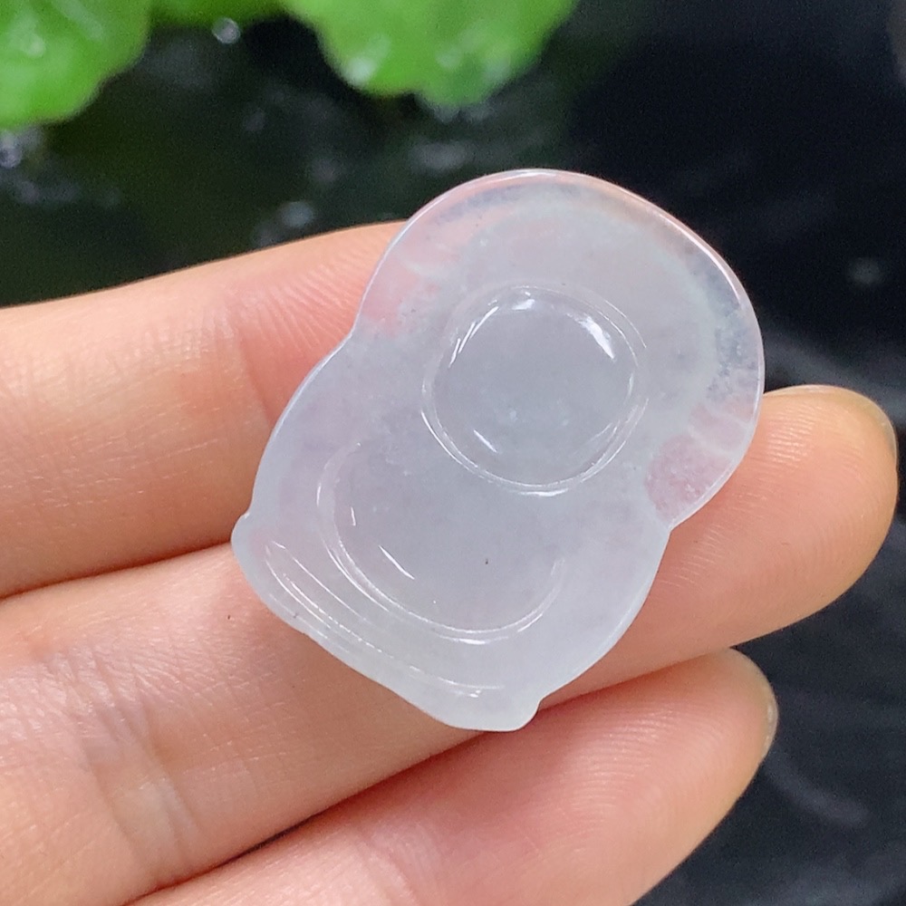 F26971040 Jadeite God of Wealth Pendant, Total Weight Approx. 5.65g