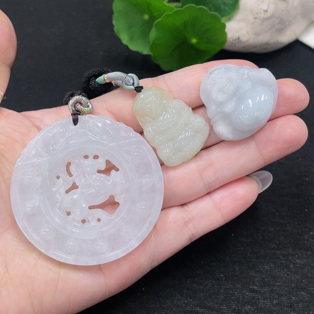 F32735263 Jadeite Pendant Wholesale Set