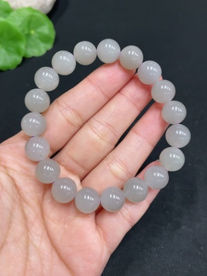 H35102703 Hetian Jade Bracelet, Approx. 10mm, Total Weight About 29.8g