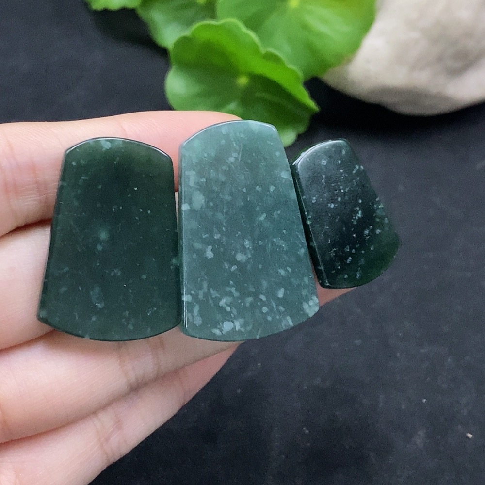 F35090051 Jadeite Plain Pendant Mounting Sell as a Lot