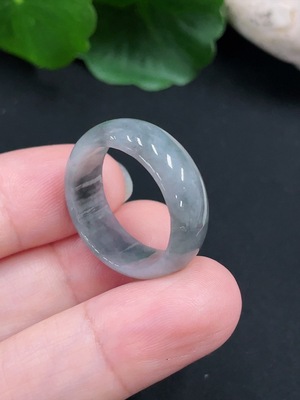 F30526607 Jadeite Ring Size 17 Total Weight Approx. 3.6g