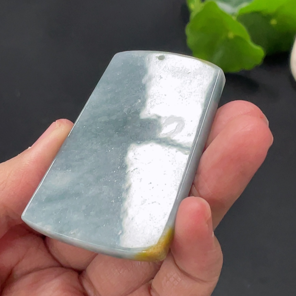 F32738914 Jadeite Plain Pendant, Total Weight Approx. 37.3g