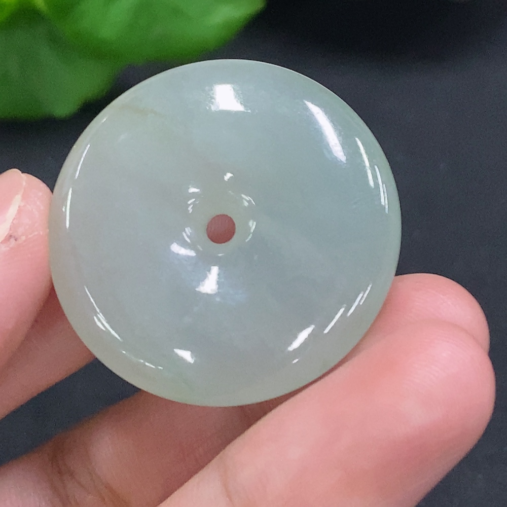 F32801262 Jadeite Safety Buckle Total Weight About 16g