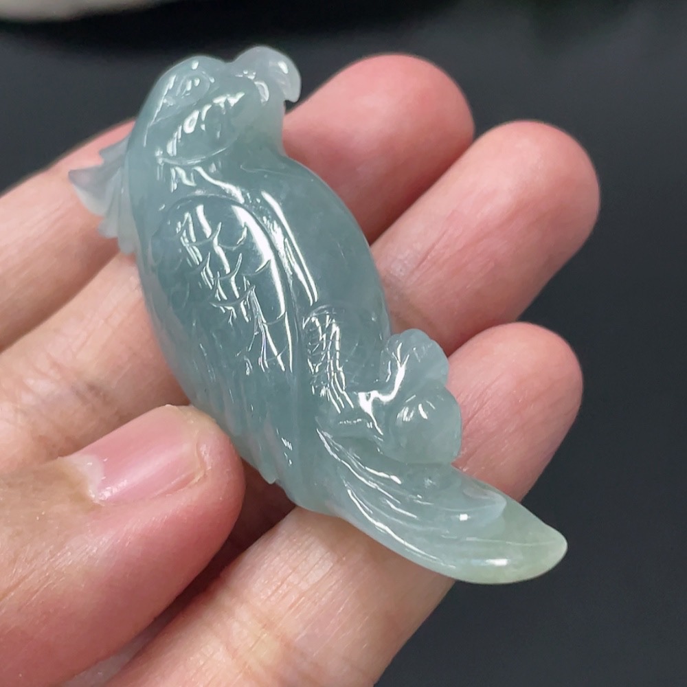 F28260232 Jadeite Heroic and Resourceful Pendant