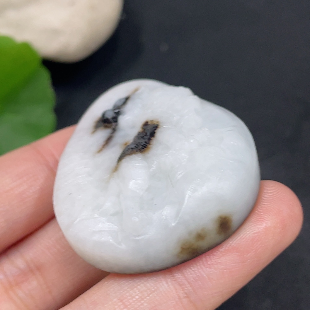 H31635340 Hetian Jade Pendant - Ascending Mountain Tiger, Total Weight Approx. 29.7g, Color Origin Undetermined