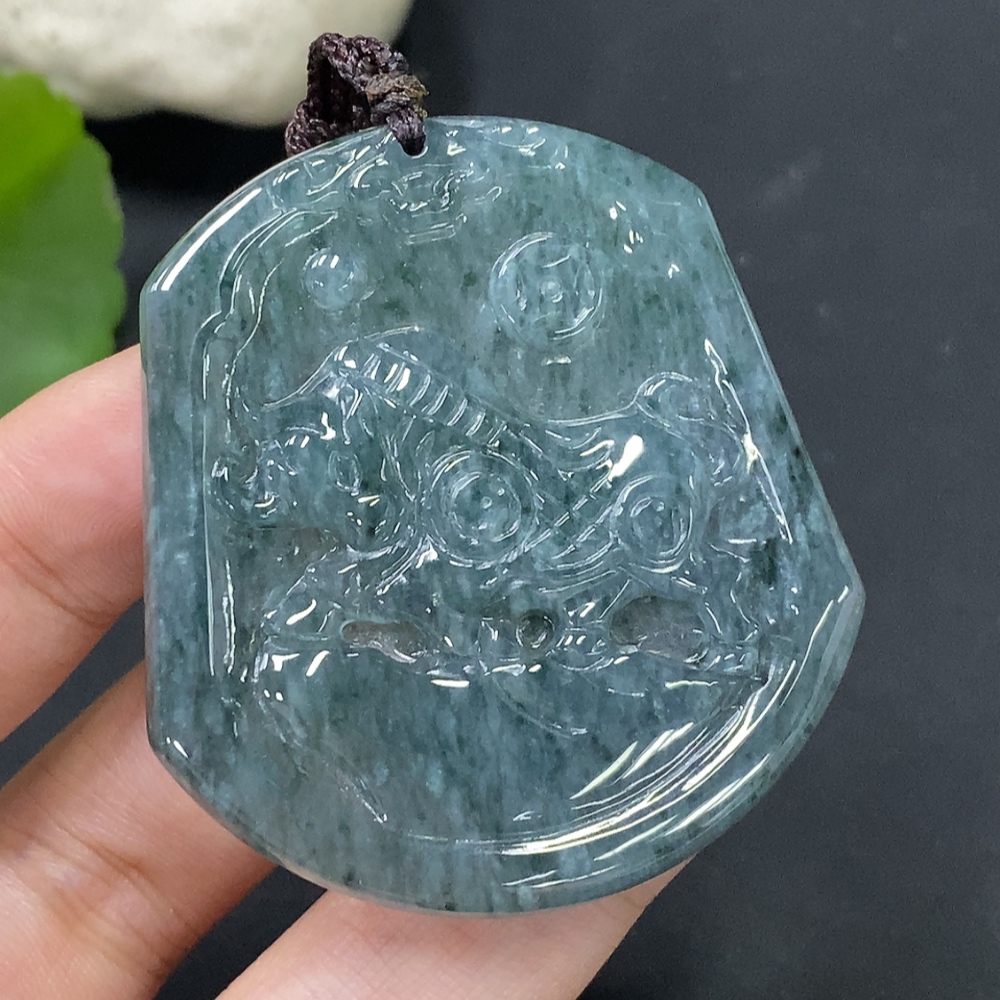 F28291170 Jadeite Pendant Total Weight Approx. 22.94g