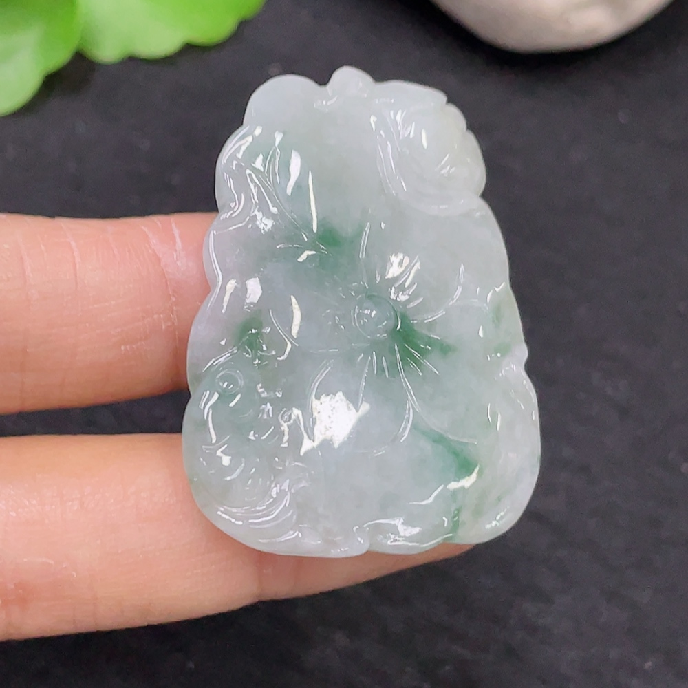 F31611817 Jadeite Pendant Total Weight Approx. 10.48g