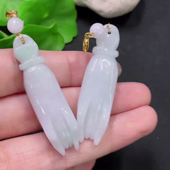 F33894171 Jadeite Pendants Sell as a Lot (Non-Gold Inlaid)