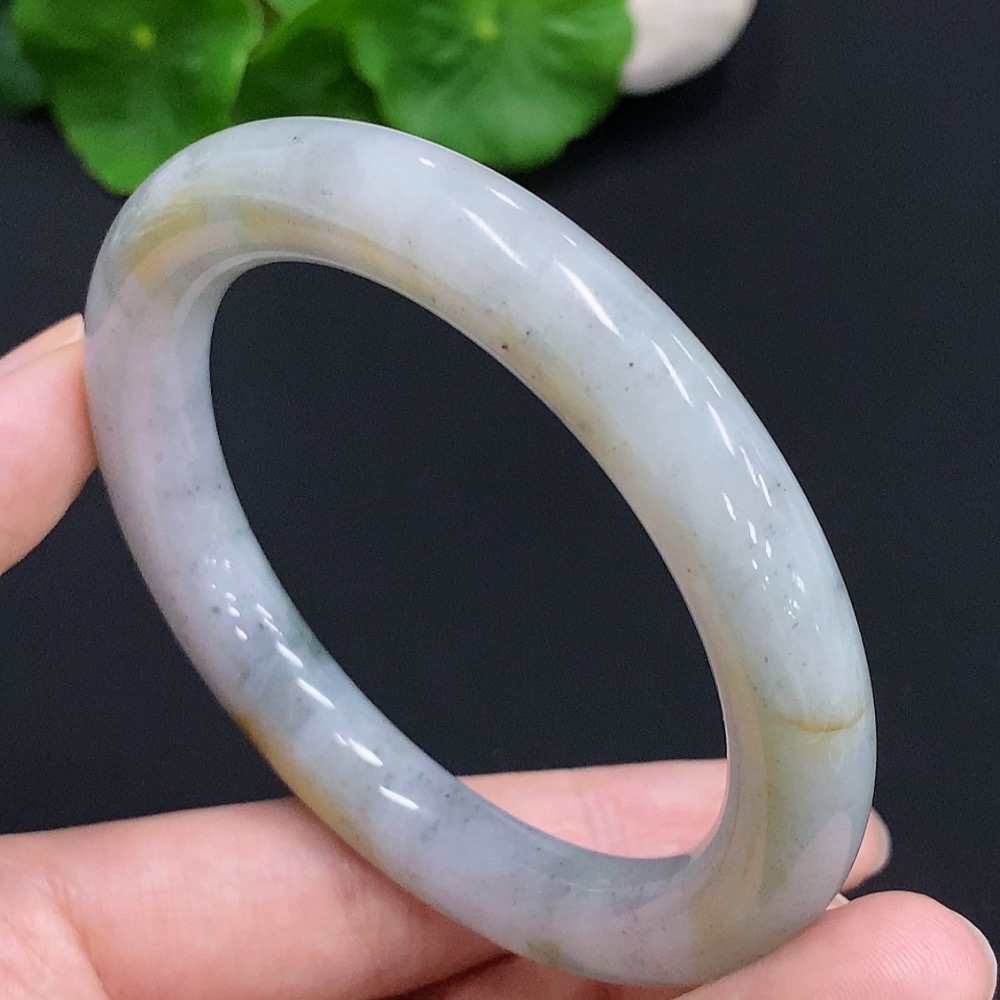 F30514025 JadeiteRound Bangle