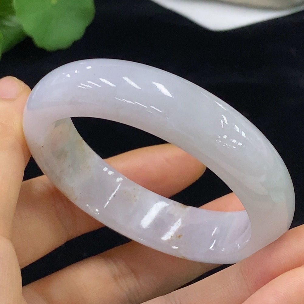 F33836060 Jadeite Round Bracelet Size 51.1 Total Weight Approx. 51.47g