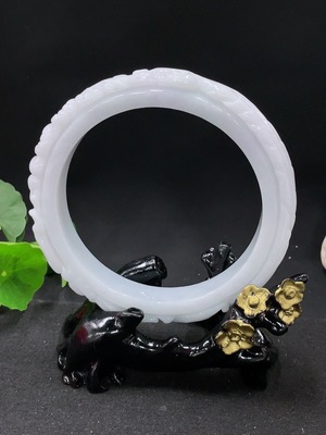 F33828333 Jadeite Ornament with Base, Total Weight Approx. 170g Excluding Base