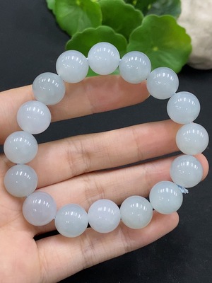 F33833817 JadeiteBead Bracelet Approx. 12mm Total Weight Approx. 50g