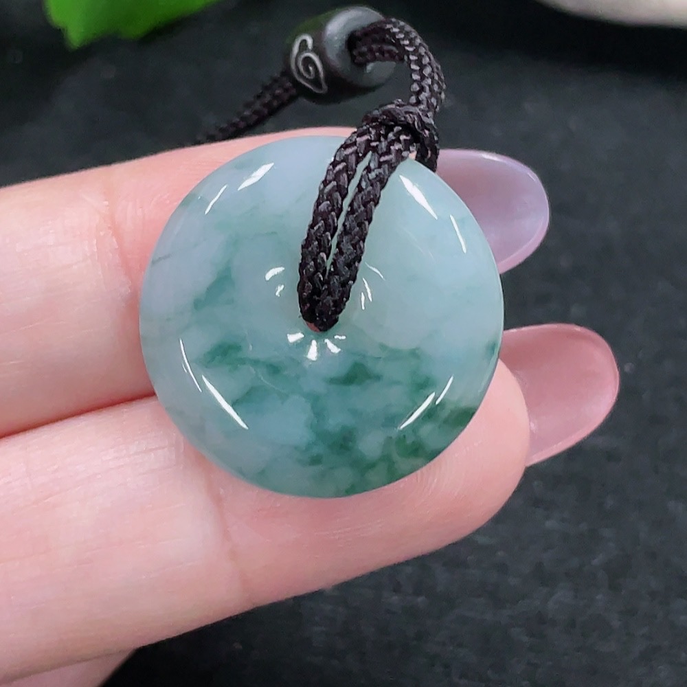 F33826728 JadeiteSafety Buckle Pendant