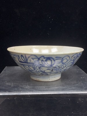 W41943030 陶瓷 冲 小窑口青花碗