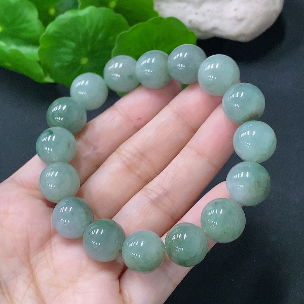 F31613709 Jadeite Bracelet Approx.12.5mm Total Weight Approx.49.84g