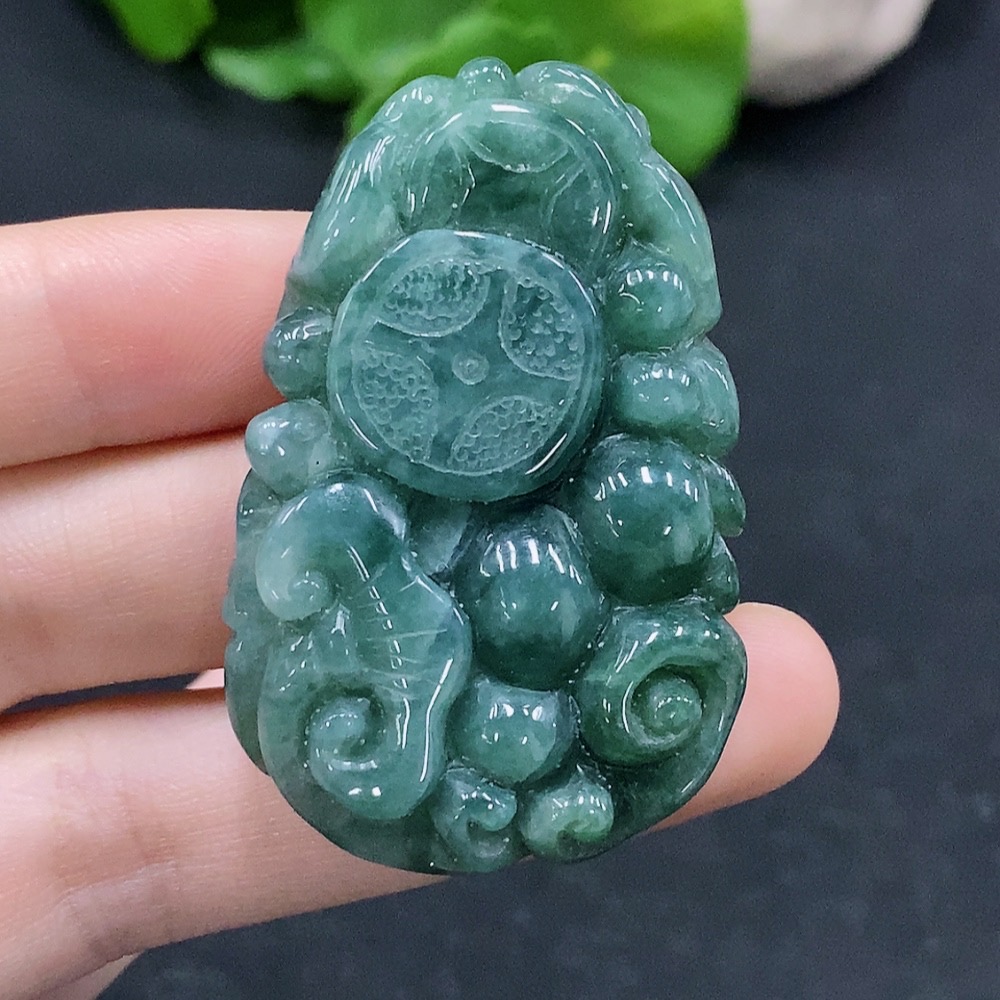 F31684487 Jadeite Pendant Total Weight Approx. 29.22g