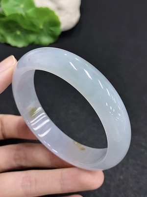F33831290 Jadeite Round Bangle Total Weight Approx. 58.5g Size 59