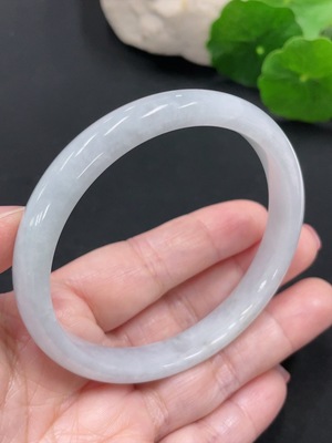 F25904847 Jadeite Round Bracelet, 59.4 Inner Diameter, Total Weight Approx. 35.4g