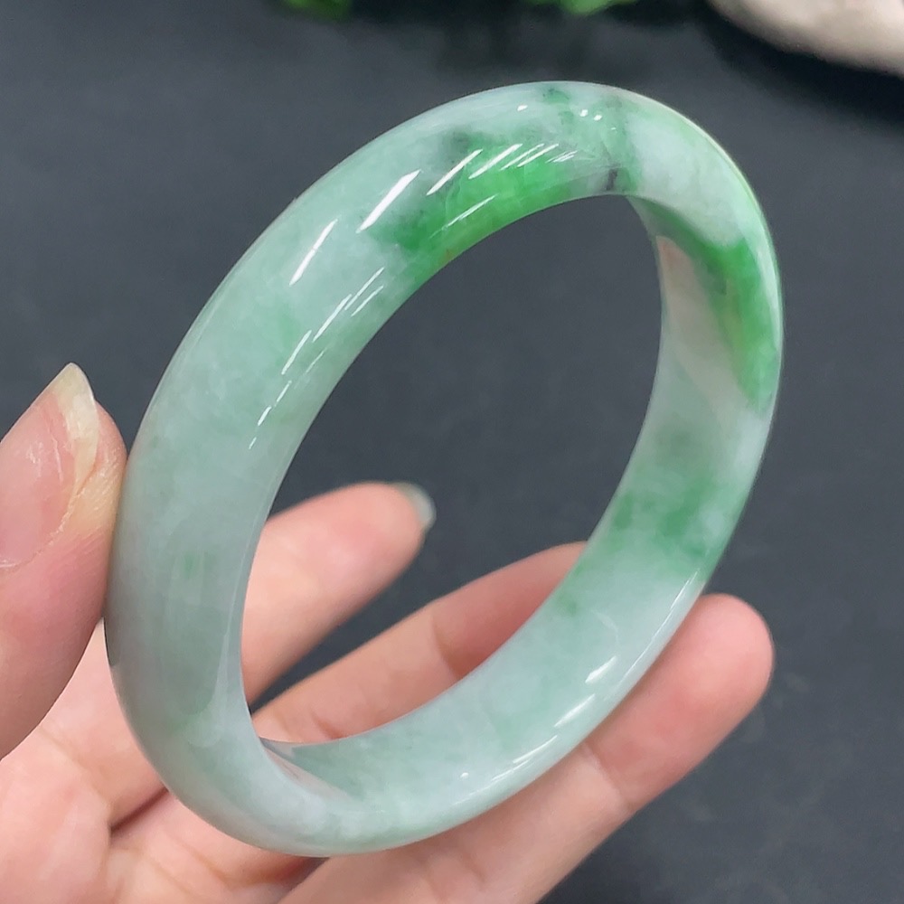 F21421968 Jadeite Bangle Size 59.5mm Total Weight Approx. 60.82g
