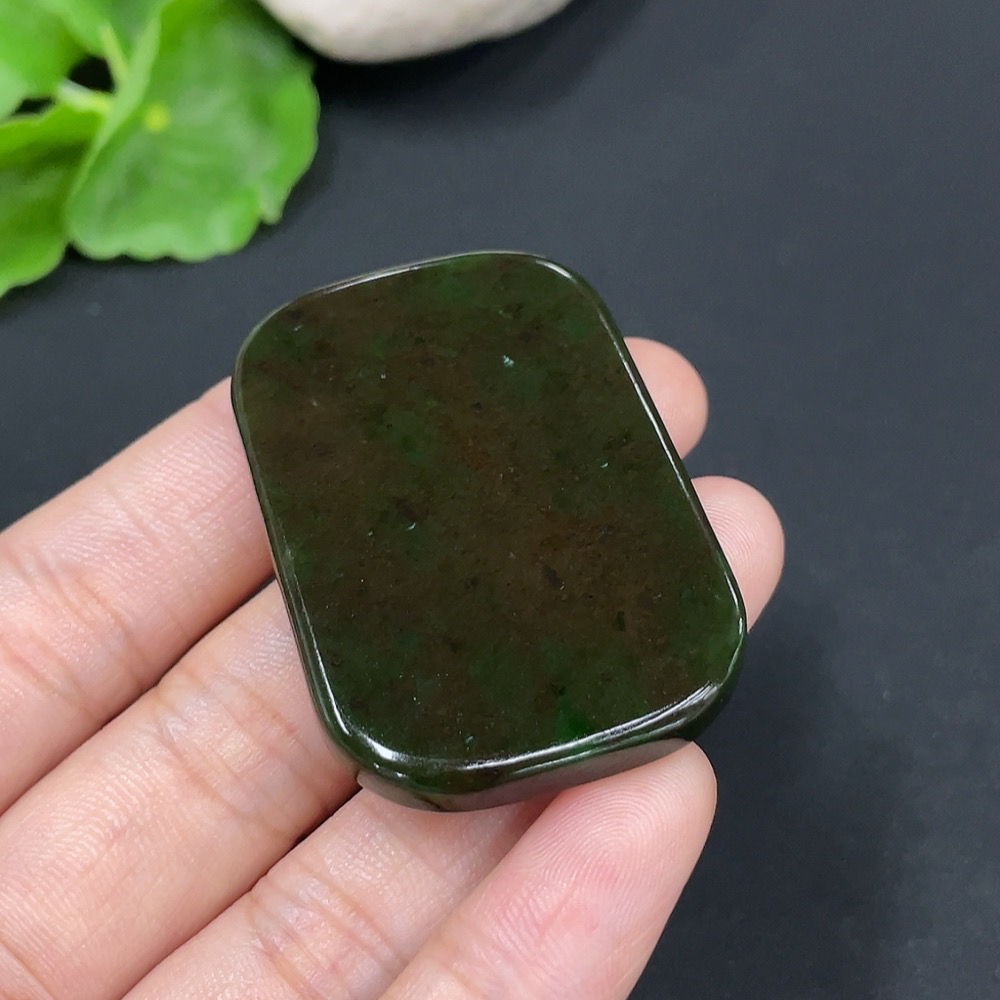 H28245136 Hetian Jade Pendant Plain Pendant Total Weight: Approx. 19.5g