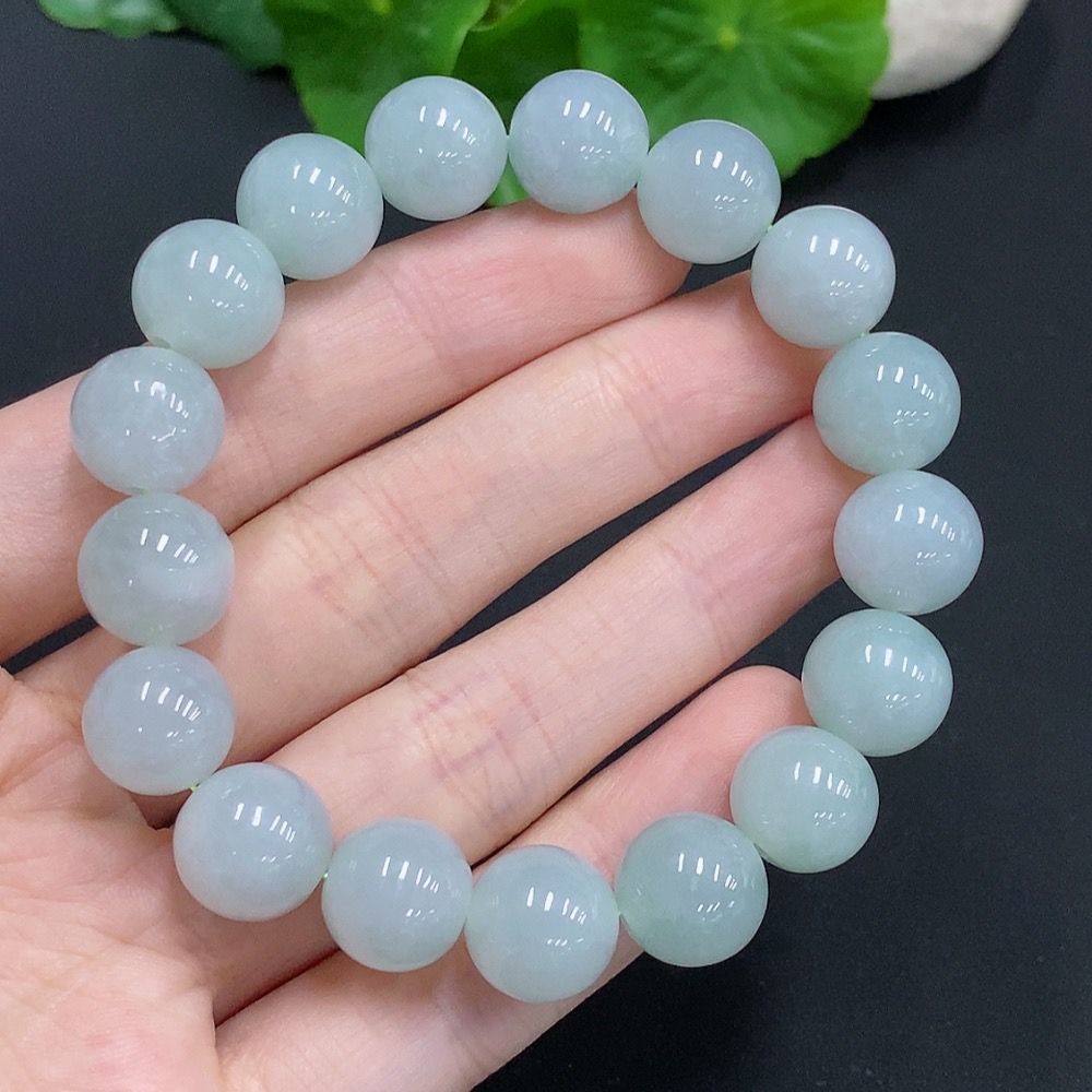 F30543440 Jadeite Bracelet Approx.11.8mm Total Weight Approx.47.6g