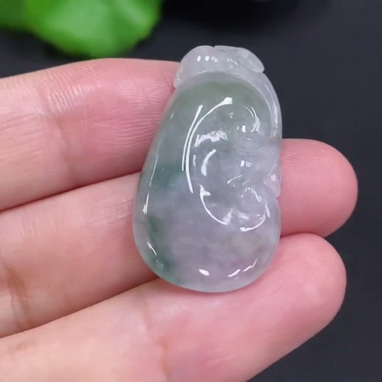 F32701027 JadeiteRuyi Pendant (Total Weight: Approx. 4.9g)