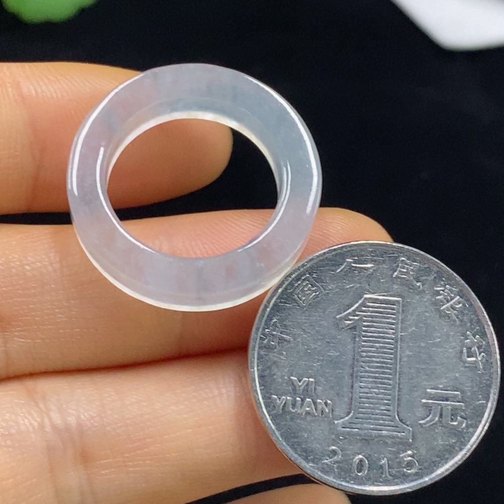 F34025860 Jadeite Ring Size 15 Total Weight Approx. 4.49g