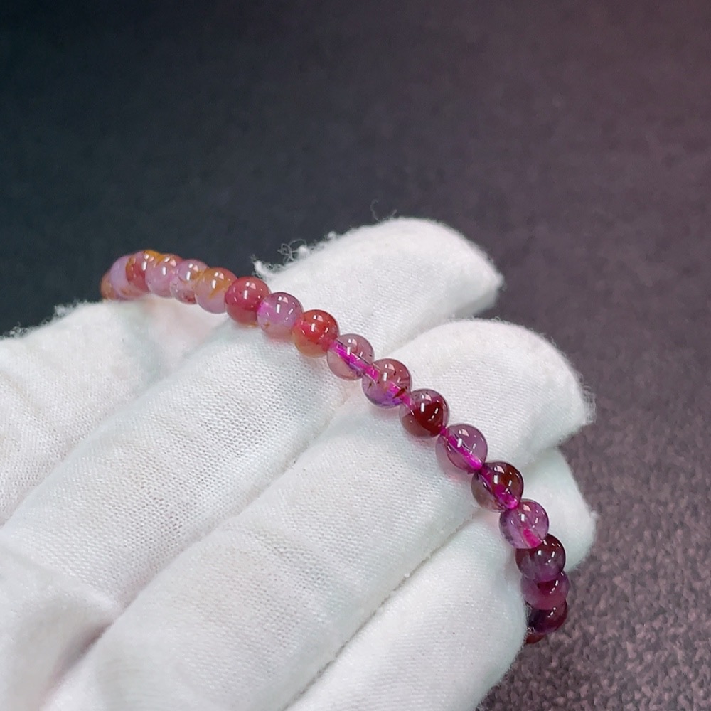 C32719919 Crystal Bracelet Non-Gold Total Weight Approx.6.6g Size About5.1mm