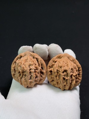 W29382528 Four Towers Building Walnut, Total Weight Approx. 41.05g