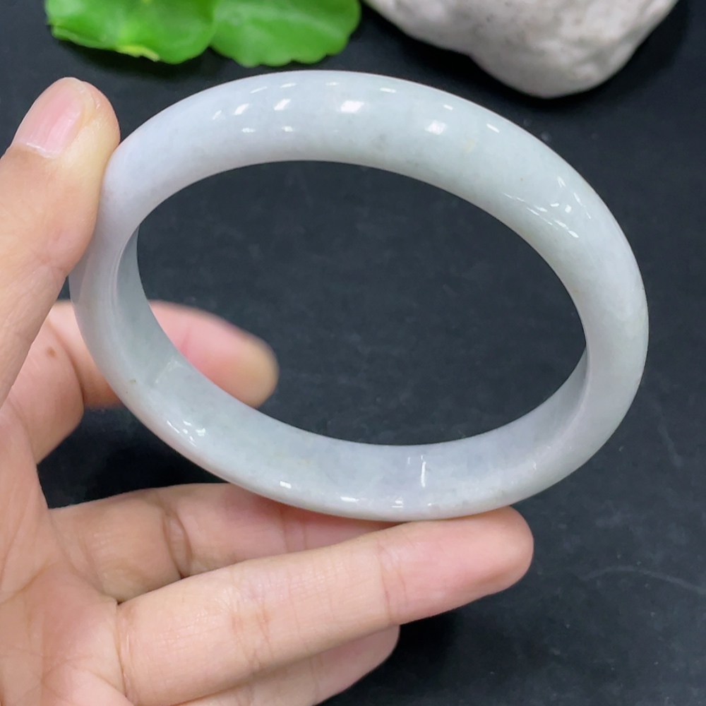 F31673674 Jadeite Round Bracelet, Total Weight Approx. 48.04g, Size 59.3