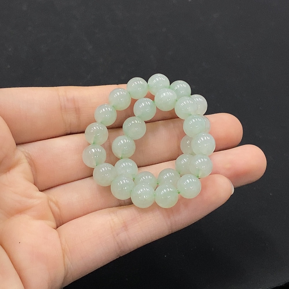 F35131841 Jadeite Bracelet Approx.7.2mm Total Weight Approx.18.17g