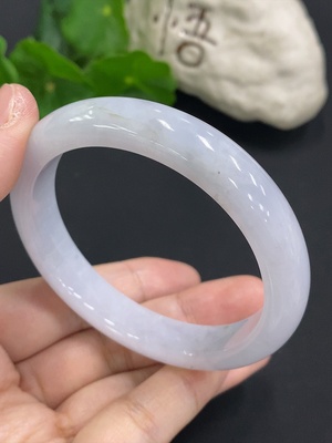 F34069871 Jadeite Round Bracelet Size 57.9 Total Weight Approx. 52.4g