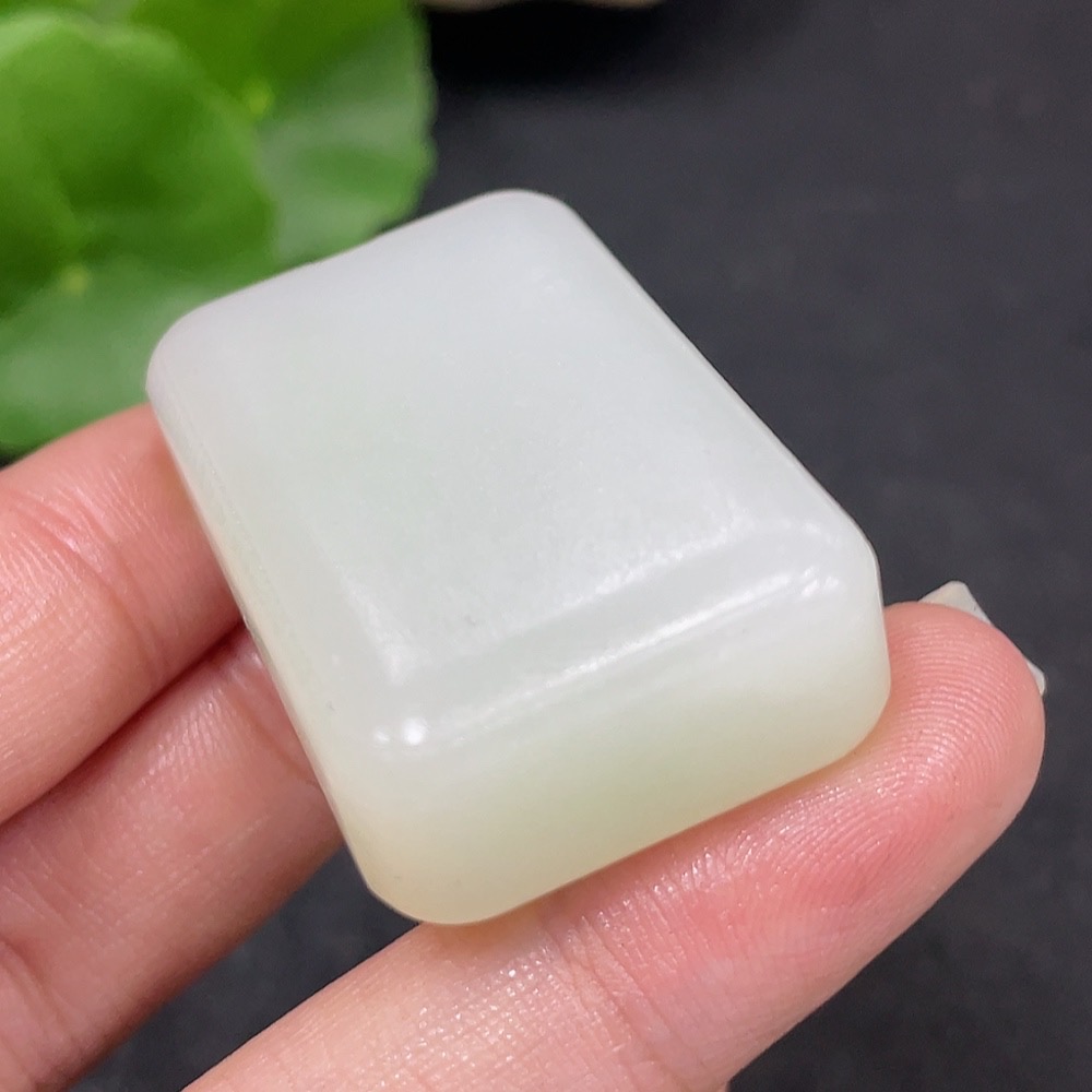 H35167954 Hetian Jade Pendant Plain Pendant Total Weight Approx. 36.1g