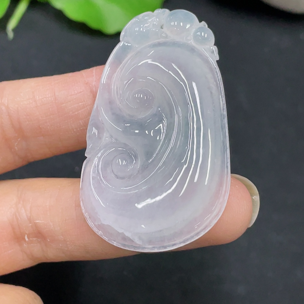 F30563042 Jadeite Pendant Ruyi Total Weight About 9.5g