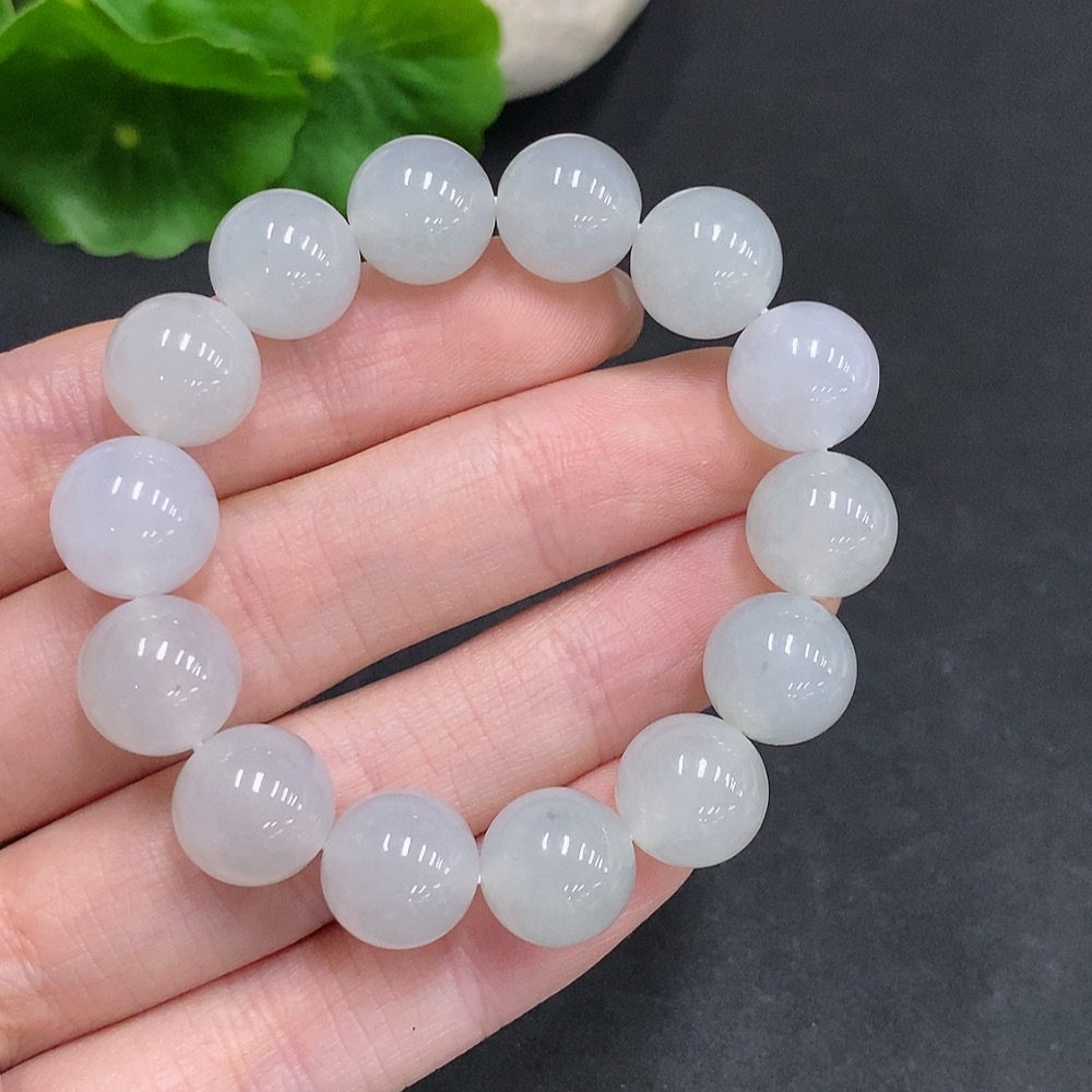 F35078082 Jadeite Bracelet Total Weight About 34g Size Approx. 11mm