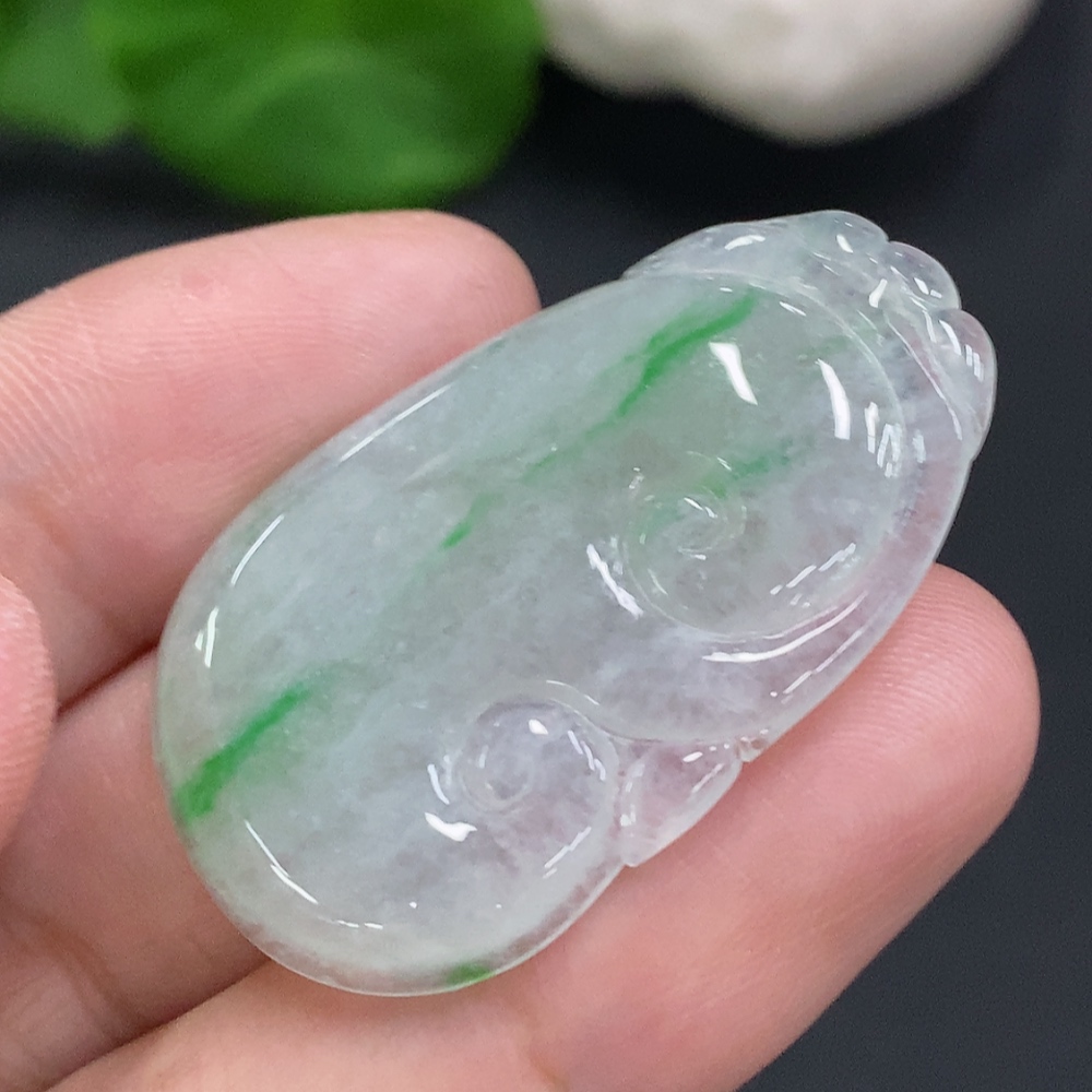 F33857916 JadeiteRuyi Pendant, Total Weight Approx. 6.3g