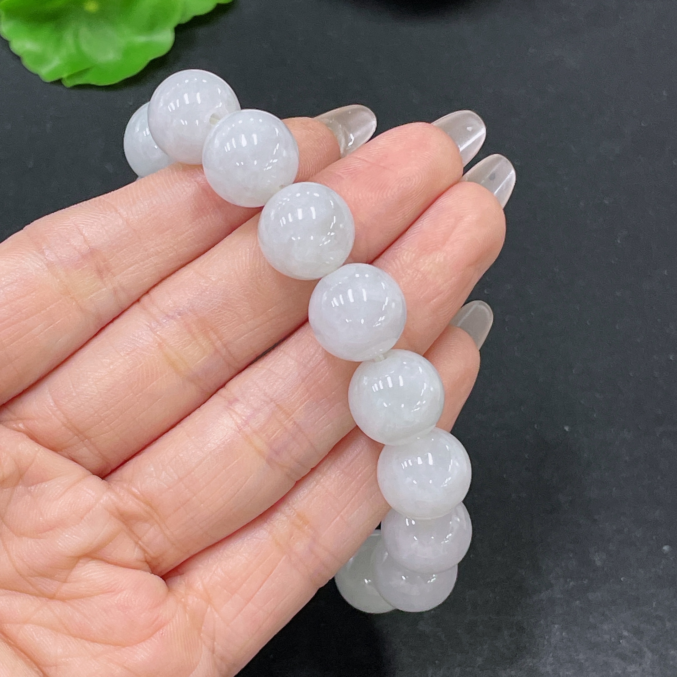 F35138772 Jadeite Bracelet Total Weight Approx.59.77g Size Approx.13.1mm